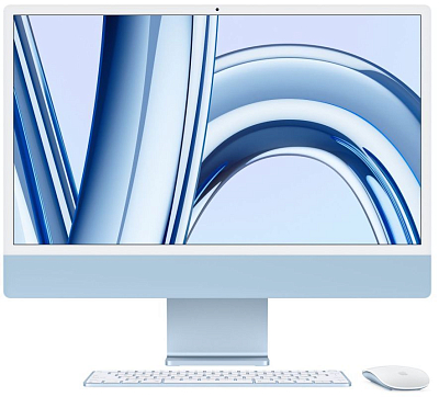 Моноблок Apple iMac 24" M3 8CPU 10GPU 16GB 512GB Blue (Z19L0002Z)