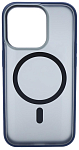 Чехол для iPhone 14 Pro Max матовый с MagSafe Синий 250_100_132302