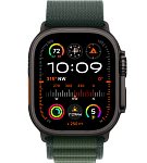 Часы Apple Watch Ultra 2 49mm Black Titanium Case GPS+Cellular Alpine Loop Dark Green S 250_100_640623