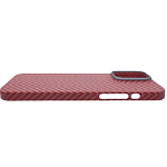 Карбоновый чехол для iPhone 14 Pro Max KZDOO Kevlar Красно-оранжевый 250_100_137573