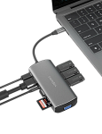USB-концентратор EnergEA AluHub Max Type-C HUB (11in1) 250_100_644788