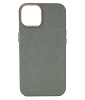Чехол из алькантары для iPhone 14 Plus с MagSafe Мятный