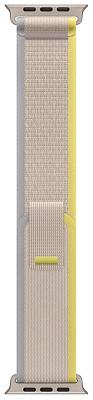 Часы Apple watch Ultra 49mm Titanium Case GPS+Cellular Trail Loop Yellow/Beige M/L 400_400_641089