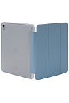 Прозрачный чехол-книжка для iPad Air 4/5 10.9 с тройным загибом Голубой 250_100_121631