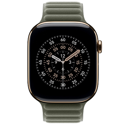 Ремешок Apple Watch 46 мм Magnetic Link Sage Gray - M/L 400_400_694423