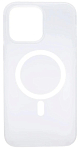 Чехол для iPhone 14 Pro Max Wlons с MagSafe прозрачный матовый с рамкой Белый 250_100_135512