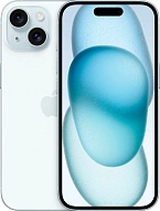 Смартфон Apple iPhone 15 256GB nano-Sim + eSim Blue 500_191_108721