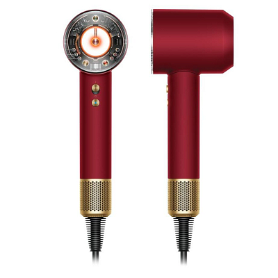 Фен Dyson Supersonic Nural HD16 Gift Edition - Red Velvet/Gold