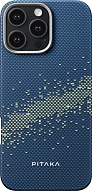 Чехол для iPhone 16 Pro Pitaka StarPeak Tactile Woven Case - Milky Way Galaxy 500_191_545586