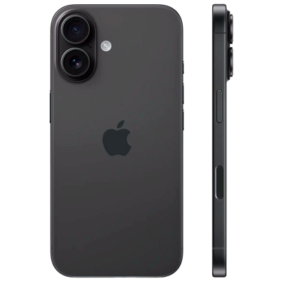 Смартфон Apple iPhone 16 128GB eSim Black