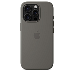 Чехол для iPhone 16 Pro Silicone Case with MagSafe - Stone Gray