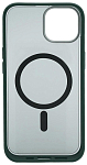 Чехол для iPhone 14 Plus матовый с MagSafe Зеленый 250_100_135841