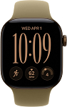 Часы Apple Watch Series 12 42mm Aluminium Case GPS Dark Bronze Sport Band Olive S/M 250_100_851794