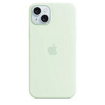 Чехол Apple iPhone 15 Silicone Case with MagSafe - Soft Mint 250_100_761754