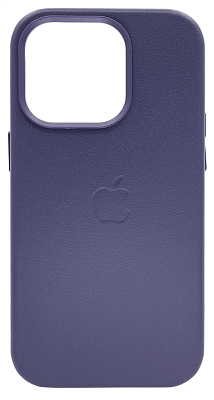 Чехол для iPhone 14 Pro Max кожаный с MagSafe Фиолетовый 400_400_585590