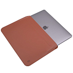 Кожаный чехол для MacBook Pro 13.3 WIWU Skin Pro 2 Brown 250_100_129901