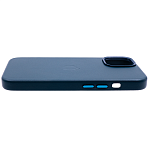 Чехол для iPhone 14 Plus кожаный с MagSafe Темно-синий 250_100_132369