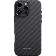 Чехол для iPhone 16 Pro Pitaka Military-Grade - Black 500_191_260833
