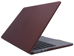 Чехол для MacBook Air 13.6 DDC Carbon Fiber Textured (красный) 500_191_124857