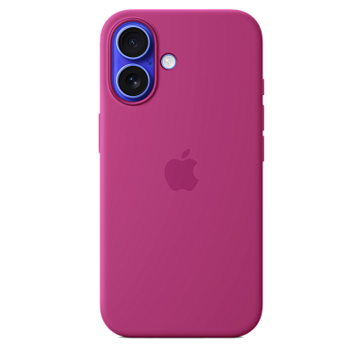 Чехол для iPhone 16 Silicone Case with MagSafe - Fuchsia 400_400_175986