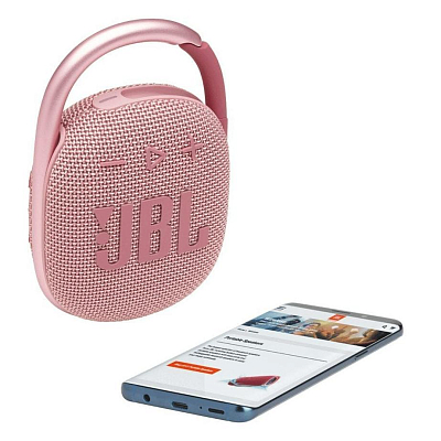 Портативная колонка JBL Clip 4 Pink