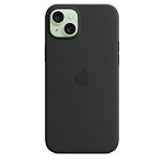 Чехол Apple iPhone 15 Silicone Case with MagSafe - Black 250_100_641733