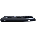 Силиконовый чехол для iPhone 14 Pro Max с 3D мишкой Черный 250_100_532449