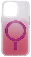 Чехол для iPhone 13 Pro с MagSafe матовый градиент Розовый 500_191_135285