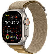 Часы Apple Watch Ultra 2 49mm Titanium Case GPS+Cellular Alpine Loop Tan L 500_191_191417