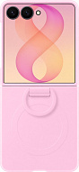 Чехол Samsung Silicone Ring Magnet Case Galaxy Z Flip 8 - Pink 500_191_861617