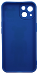 Силиконовый чехол для iPhone 14 с 3D мишкой Синий 250_100_135983