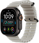 Часы Apple Watch Ultra 4 49mm Titanium Case Black / Ocean Band Translucent Gray 250_100_854720