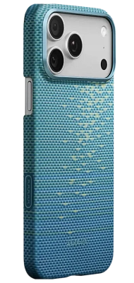 Чехол для iPhone 17 Pro Pitaka Edge PitaTap Ultra Slim Case - Lucid Blue 400_400_763025