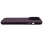 Плетеный Силиконовый чехол для iPhone 14 Pro Max Фиолетовый 250_100_121328