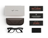 Умные очки Ray-Ban Scriber Optics (Gen 2) - Shiny Transparent Black/Clear - Size S (S49) RW4002 100_100_883622