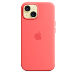 Чехол для iPhone 15 Silicone Case with MagSafe - Guava