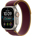 Часы Apple Watch Ultra 4 49mm Titanium Case Natural / Trail Loop Burgundy M/L 250_100_853330