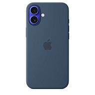 Чехол для iPhone 16 Plus Silicone Case with MagSafe - Denim 500_191_212022