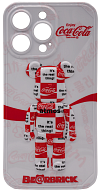 Чехол для iPhone 13 Pro Max мишка Coca Cola Белый 500_191_761824