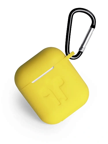 Чехол для AirPods 2 Gurdini Soft Touch - Желтый 250_100_551215