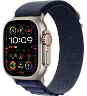 Часы Apple Watch Ultra 2 49mm Titanium Case GPS+Cellular Alpine Loop Navy M 500_191_191408