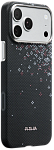 Чехол для iPhone 17 Pro Max Pitaka Edge Ultra Slim Case Sakura Hours - Midnight Black 250_100_800467