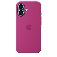 Чехол для iPhone 16 Silicone Case with MagSafe - Fuchsia 500_191_534783
