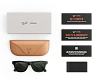 Умные очки Ray-Ban Wayfarer (Gen 1) - Matte Black/Graphite Green Transitions - Size L (S53) RW4006 100_100_883515