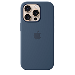 Чехол для iPhone 16 Pro Silicone Case with MagSafe - Denim