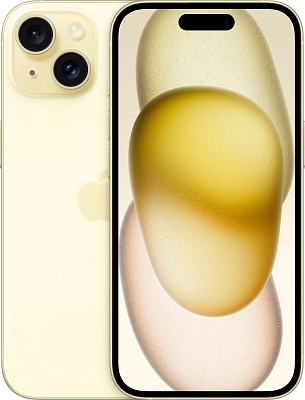 Смартфон Apple iPhone 15 256GB nano-Sim Yellow