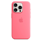 Чехол Apple iPhone 15 Pro Max Silicone Case with MagSafe -  Pink 250_100_641666