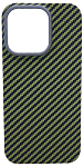 Карбоновый чехол для iPhone 14 Pro Max KZDOO Kevlar Зеленый 250_100_137566
