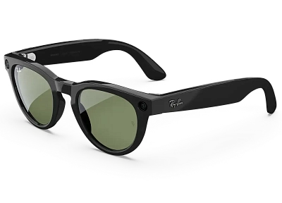 Умные очки Ray-Ban Headliner (Gen 2) - Shiny Black/Green - Size M (S50) RW4013 400_400_883640