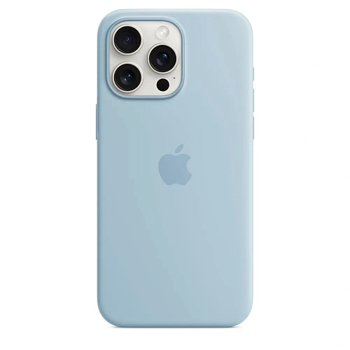 Чехол Apple iPhone 15 Pro Silicone Case with MagSafe -  Light Blue 250_100_137862